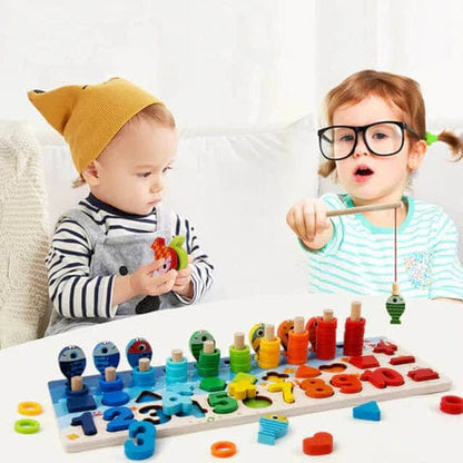 LOUKA Board - Wooden Educational Table
