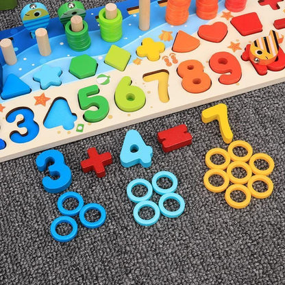 LOUKA Board - Wooden Educational Table
