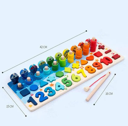 LOUKA Board - Wooden Educational Table