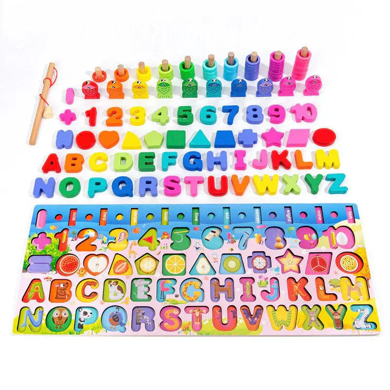 LOUKA Board - Wooden Educational Table