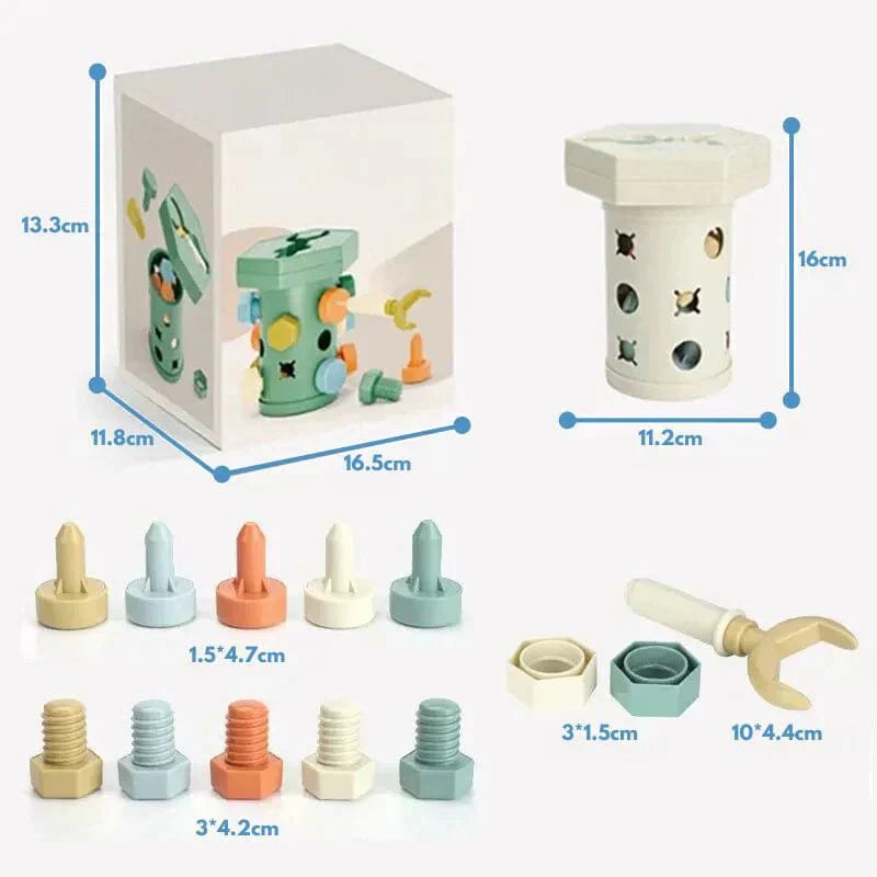 Niftiva Technical Cylinder - Screw and Unscrew