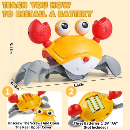 Niftiva™ Interactive Crawling Crab