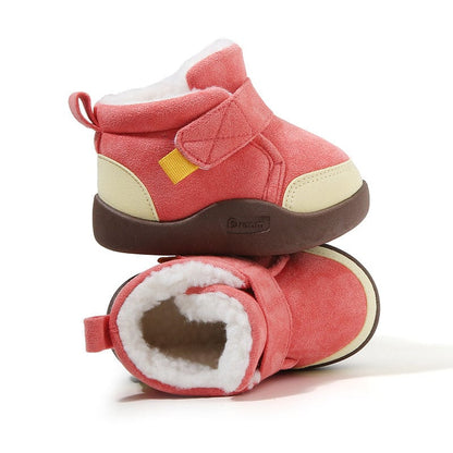 Niftiva™ Infant Winter Boots – Plush and Soft Sole Baby Snow Shoes
