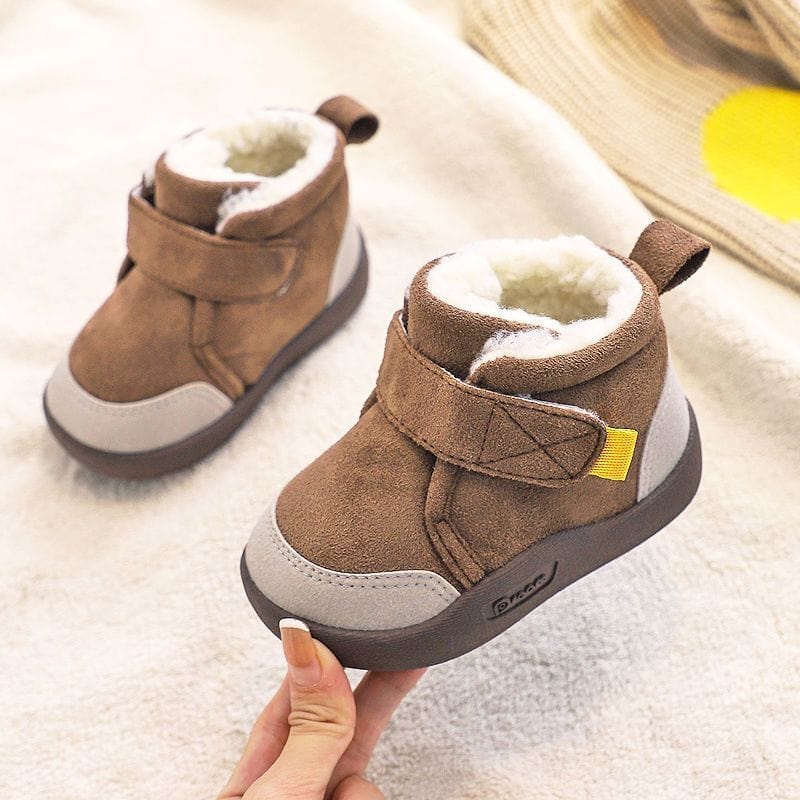 Niftiva™ Infant Winter Boots – Plush and Soft Sole Baby Snow Shoes