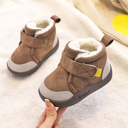 Niftiva™ Infant Winter Boots – Plush and Soft Sole Baby Snow Shoes