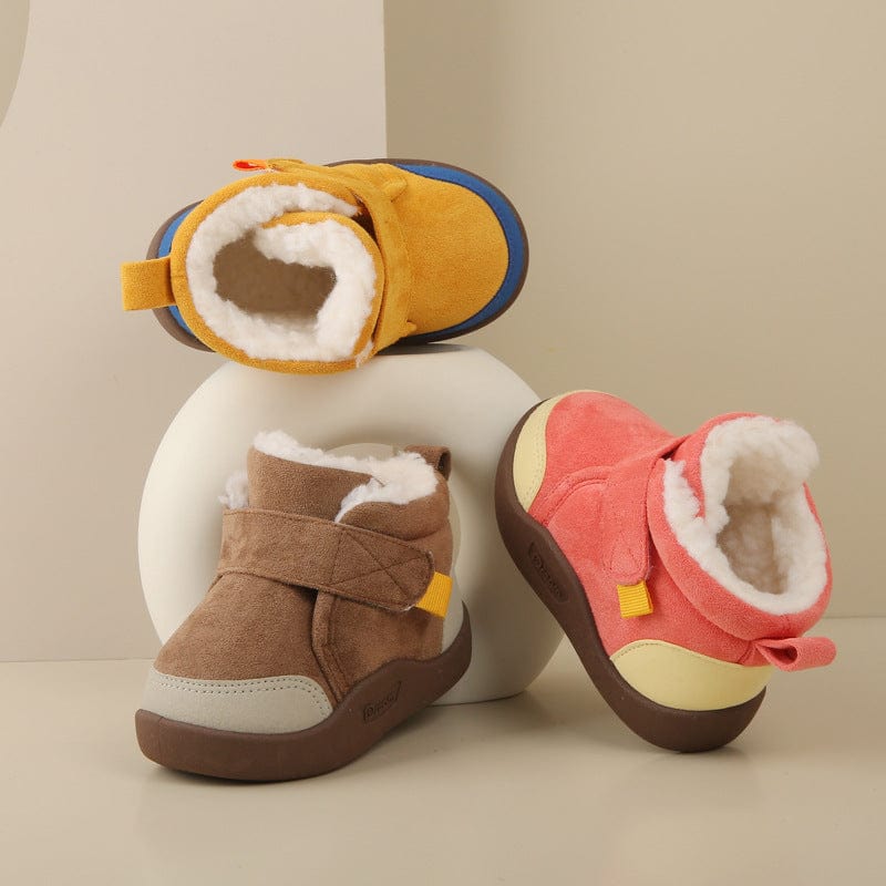 Niftiva™ Infant Winter Boots – Plush and Soft Sole Baby Snow Shoes