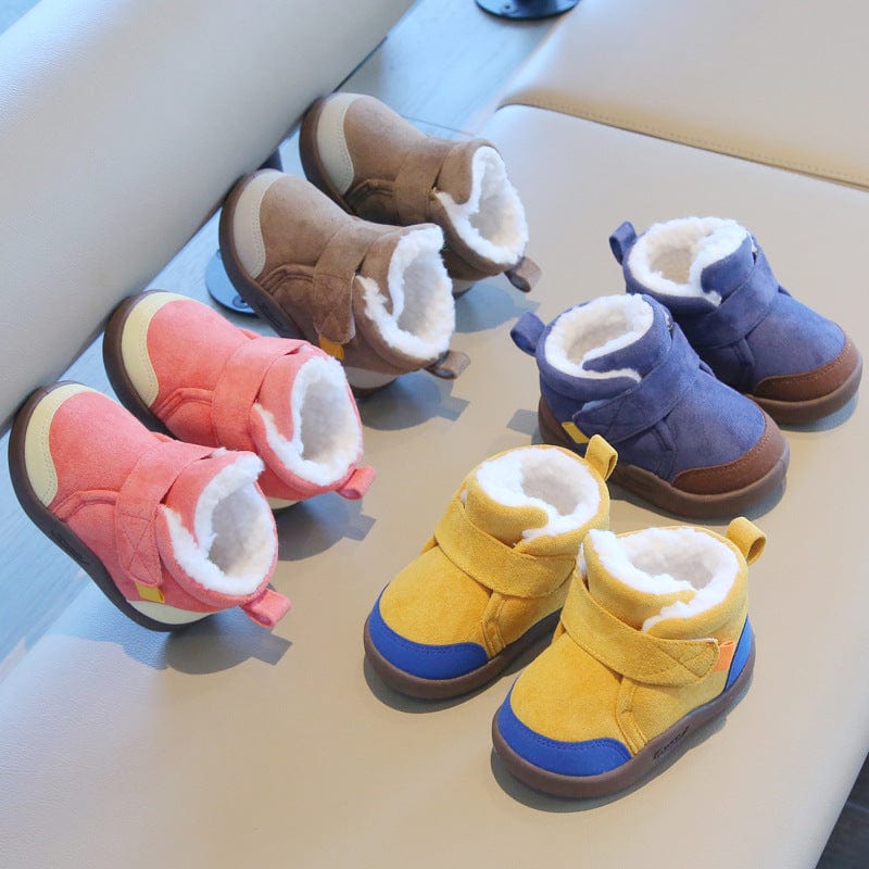 Niftiva™ Infant Winter Boots – Plush and Soft Sole Baby Snow Shoes
