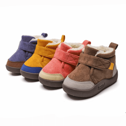 Niftiva™ Infant Winter Boots – Plush and Soft Sole Baby Snow Shoes