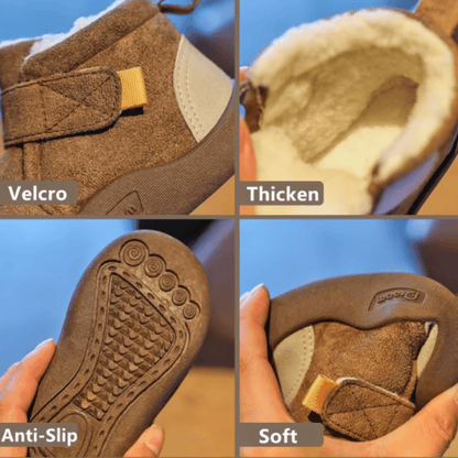 Niftiva™ Infant Winter Boots – Plush and Soft Sole Baby Snow Shoes