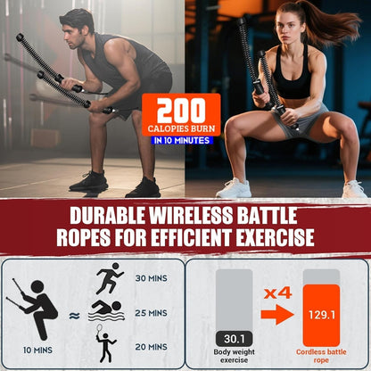 Niftiva™ Ropeless Battle Ropes